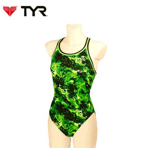 TYR Universe Schwimmanzug grün-140