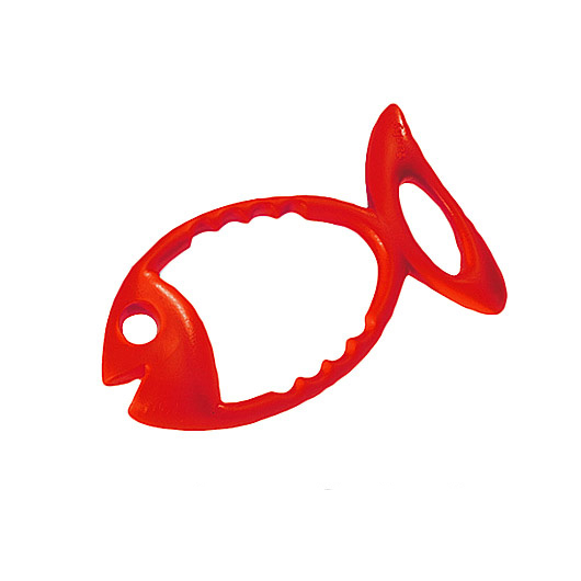 Fisch- Tauchring rot